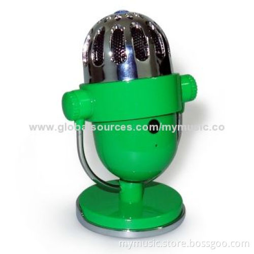 Unique Model Wireless Bluetooth Speaker with Microphone Function, Measures 72.26 x 104.8mm